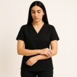 tenue médical dz femme bleu noir