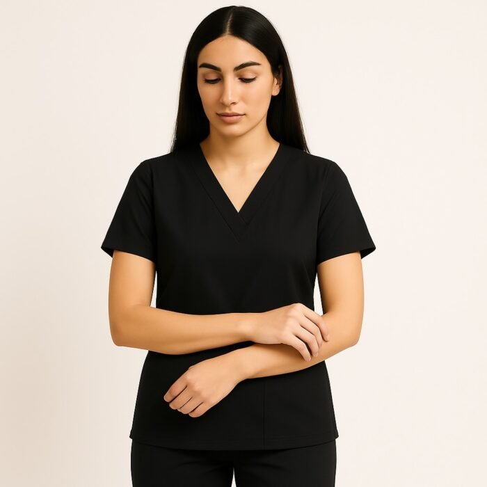 tenue médical dz femme bleu noir